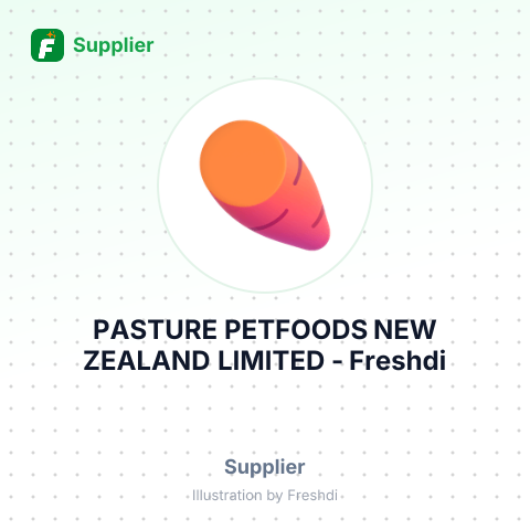 PASTURE PETFOODS NEW ZEALAND LIMITED – summary card, no photo uploaded yet