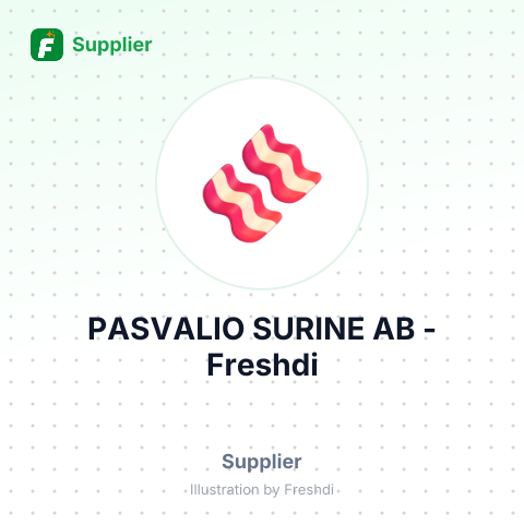PASVALIO SURINE AB – summary card, no photo uploaded yet