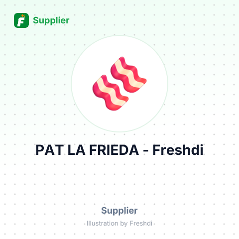 PAT LA FRIEDA – summary card, no photo uploaded yet