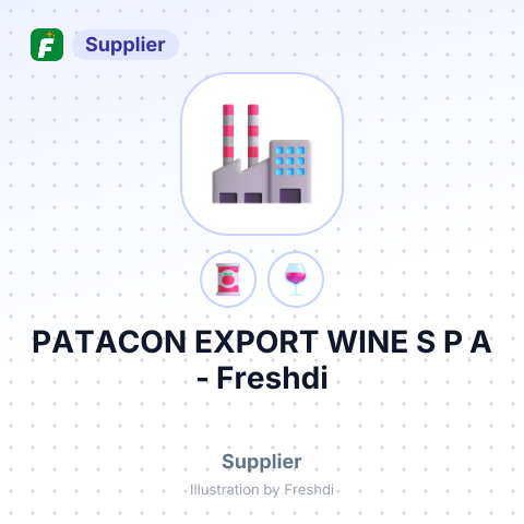PATACON EXPORT WINE S P A – summary card, no photo uploaded yet