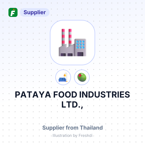 PATAYA FOOD INDUSTRIES LTD., – summary card, no photo uploaded yet