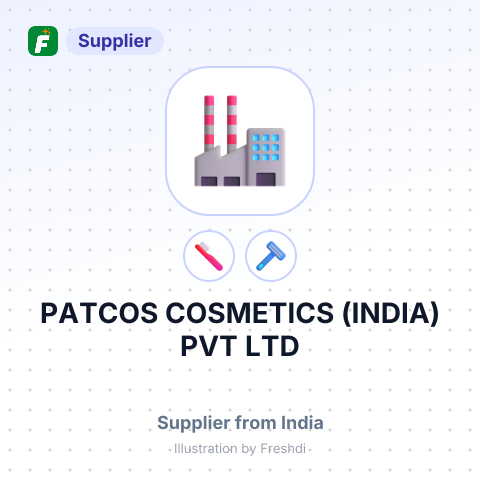 PATCOS COSMETICS (INDIA) PVT LTD – summary card, no photo uploaded yet