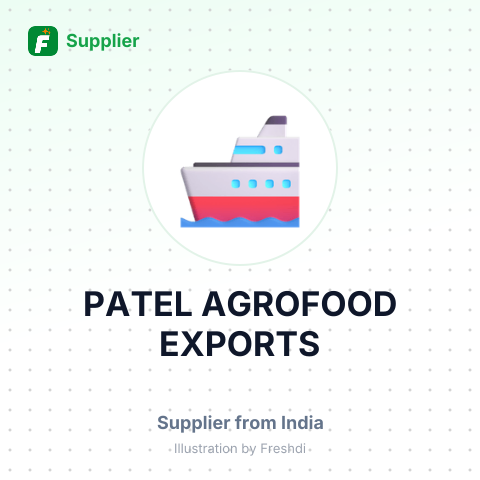 PATEL AGROFOOD EXPORTS – summary card, no photo uploaded yet