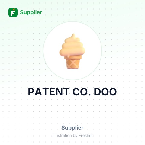 PATENT CO. DOO – summary card, no photo uploaded yet