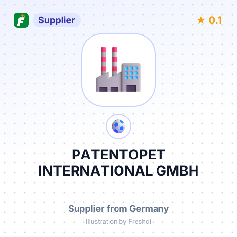 PATENTOPET INTERNATIONAL GMBH – summary card, no photo uploaded yet