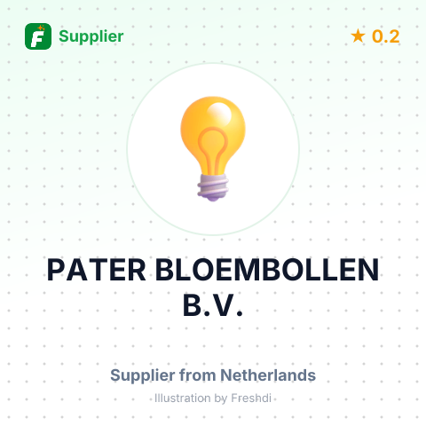 PATER BLOEMBOLLEN B.V. – summary card, no photo uploaded yet