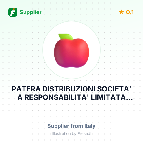 PATERA DISTRIBUZIONI SOCIETA' A RESPONSABILITA' LIMITATA SEMPLIFI CATA – summary card, no photo uploaded yet
