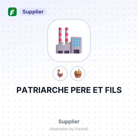 PATRIARCHE PERE ET FILS – summary card, no photo uploaded yet