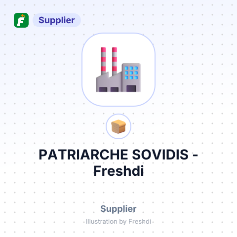 PATRIARCHE SOVIDIS – summary card, no photo uploaded yet