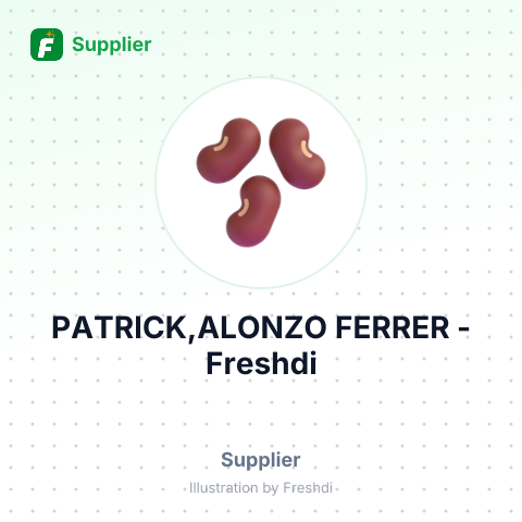 PATRICK,ALONZO FERRER – summary card, no photo uploaded yet