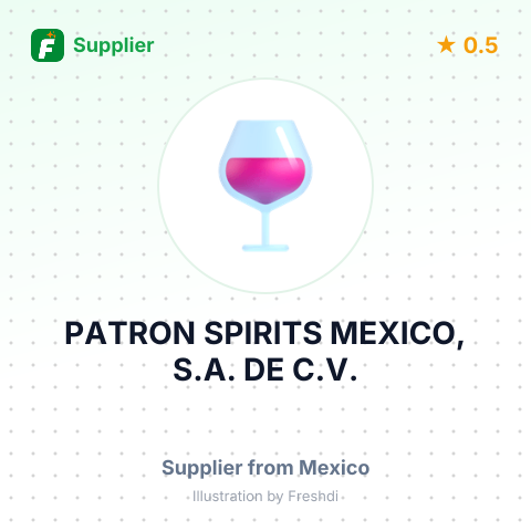 PATRON SPIRITS MEXICO, S.A. DE C.V. – summary card, no photo uploaded yet