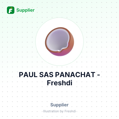 PAUL SAS PANACHAT – summary card, no photo uploaded yet