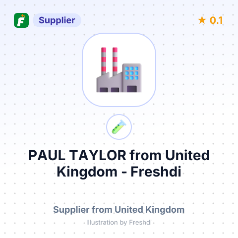 PAUL TAYLOR – summary card, no photo uploaded yet