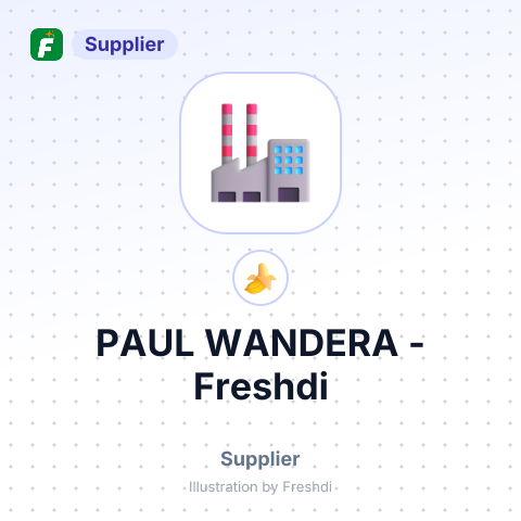 PAUL WANDERA – summary card, no photo uploaded yet