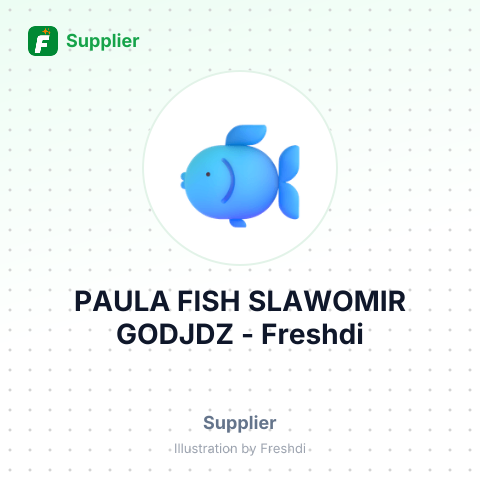 PAULA FISH SLAWOMIR GODJDZ – summary card, no photo uploaded yet