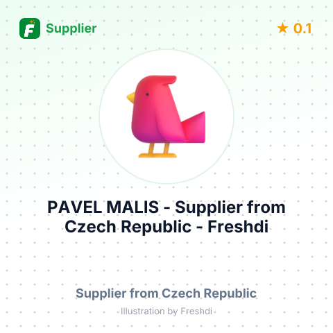 PAVEL MALIS – summary card, no photo uploaded yet