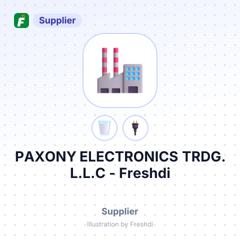 PAXONY ELECTRONICS TRDG. L.L.C – summary card, no photo uploaded yet