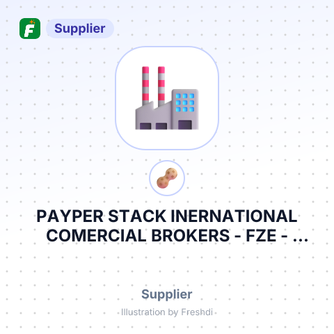 PAYPER STACK INERNATIONAL COMERCIAL BROKERS - FZE – summary card, no photo uploaded yet