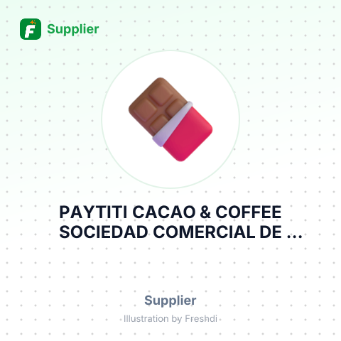 PAYTITI CACAO & COFFEE SOCIEDAD COMERCIAL DE RESPONSABILIDAD – summary card, no photo uploaded yet