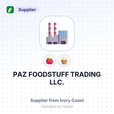 PAZ FOODSTUFF TRADING LLC. – summary card, no photo uploaded yet