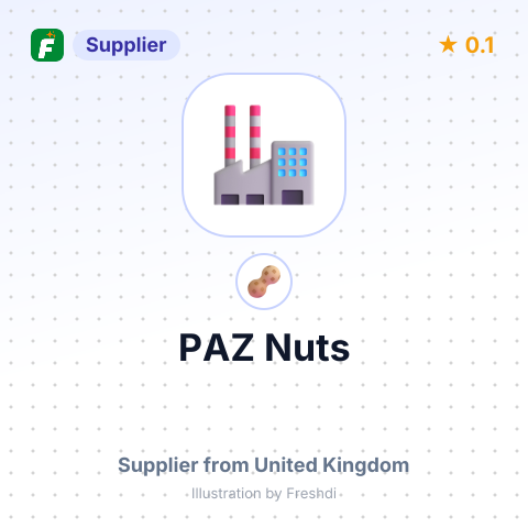 PAZ Nuts  – summary card, no photo uploaded yet