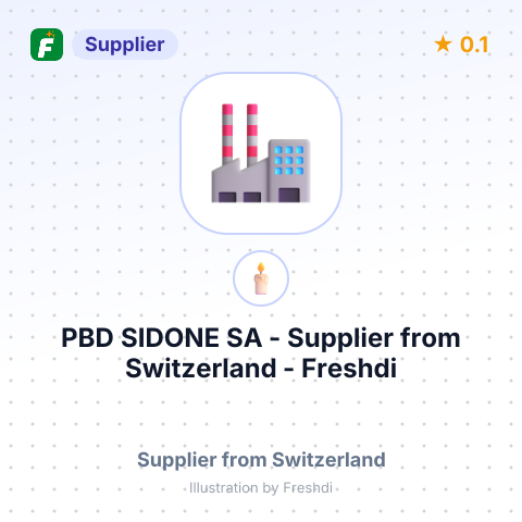 PBD SIDONE SA – summary card, no photo uploaded yet