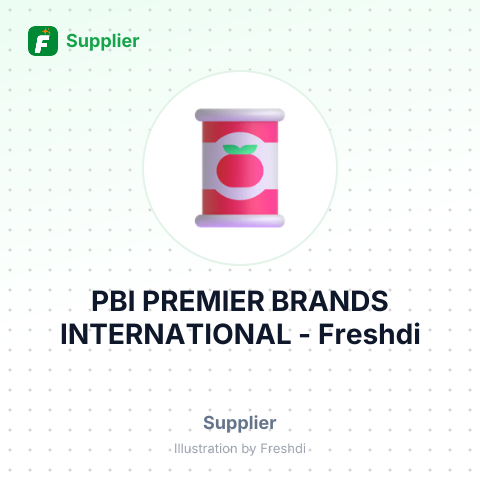 PBI PREMIER BRANDS INTERNATIONAL – summary card, no photo uploaded yet
