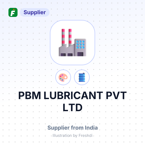 PBM LUBRICANT PVT LTD – summary card, no photo uploaded yet