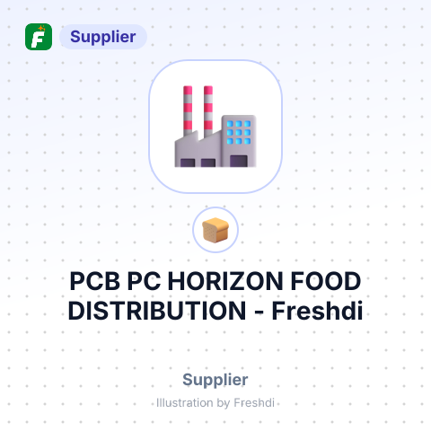 PCB PC HORIZON FOOD DISTRIBUTION – summary card, no photo uploaded yet