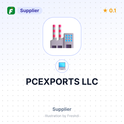PCEXPORTS LLC – summary card, no photo uploaded yet