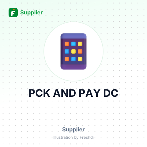PCK AND PAY DC – summary card, no photo uploaded yet