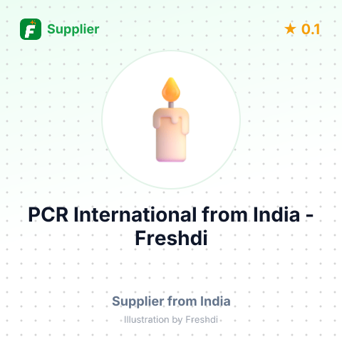 PCR International  – summary card, no photo uploaded yet