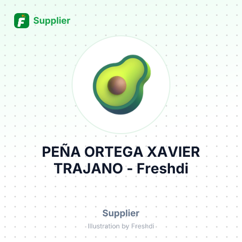 PEÑA ORTEGA XAVIER TRAJANO – summary card, no photo uploaded yet