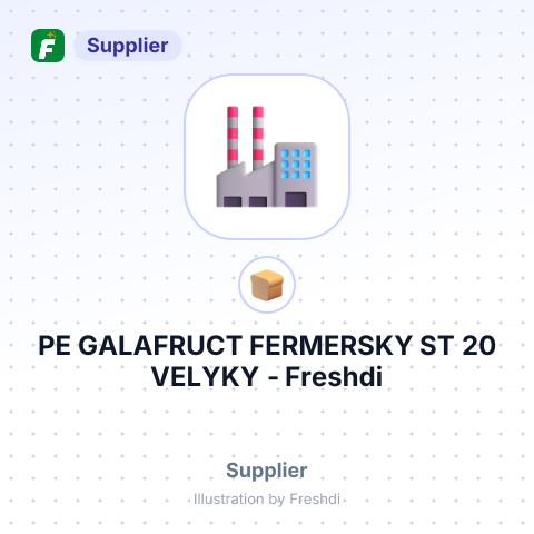 PE GALAFRUCT FERMERSKY ST 20 VELYKY – summary card, no photo uploaded yet