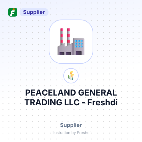 PEACELAND GENERAL TRADING LLC – summary card, no photo uploaded yet
