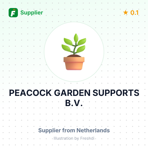 PEACOCK GARDEN SUPPORTS B.V. – summary card, no photo uploaded yet