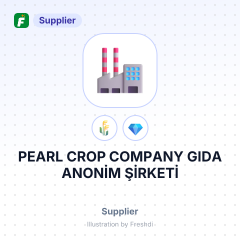 PEARL CROP COMPANY GIDA ANONİM ŞİRKETİ – summary card, no photo uploaded yet