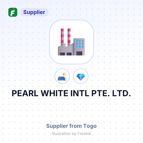 PEARL WHITE INTL PTE. LTD., – summary card, no photo uploaded yet