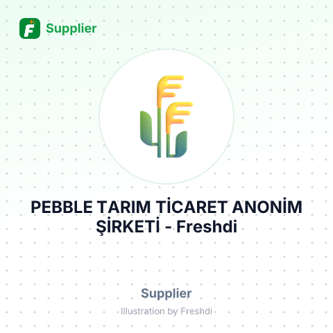 PEBBLE TARIM TİCARET ANONİM ŞİRKETİ – summary card, no photo uploaded yet