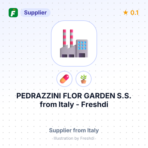 PEDRAZZINI FLOR GARDEN S.S. – summary card, no photo uploaded yet