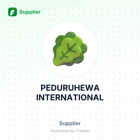 PEDURUHEWA INTERNATIONAL – summary card, no photo uploaded yet