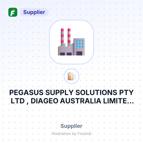 PEGASUS SUPPLY SOLUTIONS PTY LTD , DIAGEO AUSTRALIA LIMITED – summary card, no photo uploaded yet