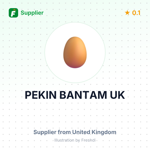 PEKIN BANTAM UK – summary card, no photo uploaded yet