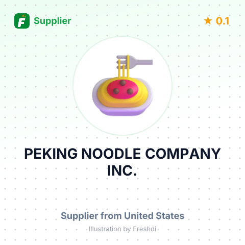 PEKING NOODLE COMPANY INC. – summary card, no photo uploaded yet