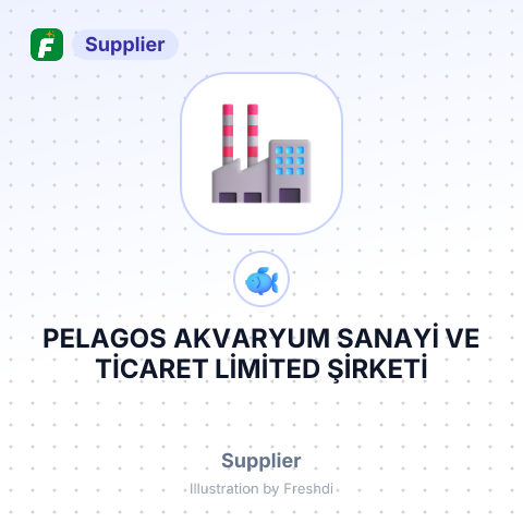 PELAGOS AKVARYUM SANAYİ VE TİCARET LİMİTED ŞİRKETİ – summary card, no photo uploaded yet