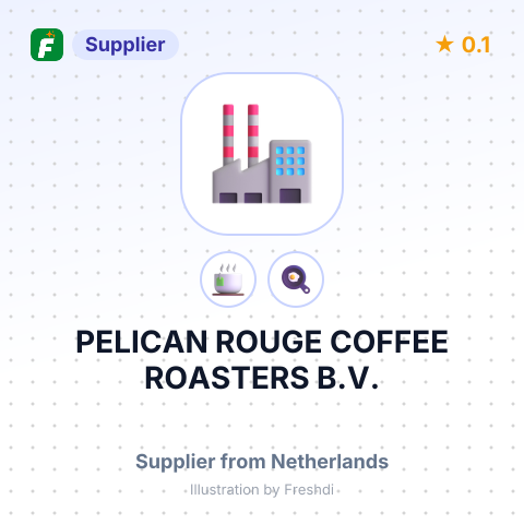 PELICAN ROUGE COFFEE ROASTERS B.V. – summary card, no photo uploaded yet