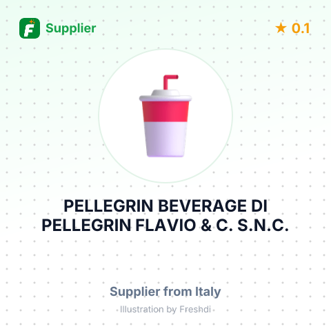 PELLEGRIN BEVERAGE DI PELLEGRIN FLAVIO & C. S.N.C. – summary card, no photo uploaded yet