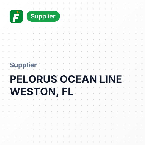 PELORUS OCEAN LINE WESTON, FL – summary card, no photo uploaded yet