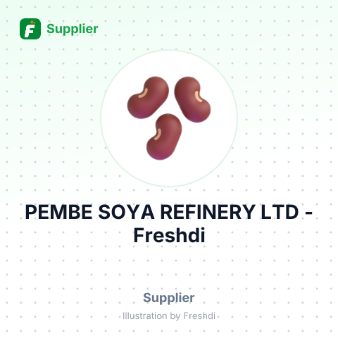 PEMBE SOYA REFINERY LTD – summary card, no photo uploaded yet