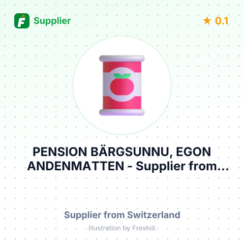 PENSION BÄRGSUNNU, EGON ANDENMATTEN – summary card, no photo uploaded yet